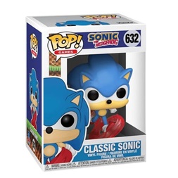 Funko POP! Games: Sonic the Hedgehog - Classic Sonic figura #632