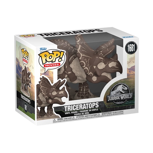 Funko POP! Movies (1681) Jurrasic Park - Triceratops figura