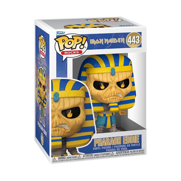 Funko POP! Rocks (443) Iron Maiden - Pharoah figura