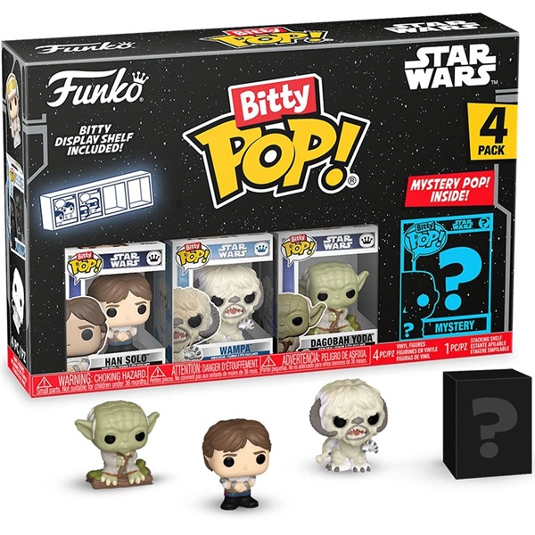 Funko POP! Star Wars S2 - Han Solo 4db-os figura csomag