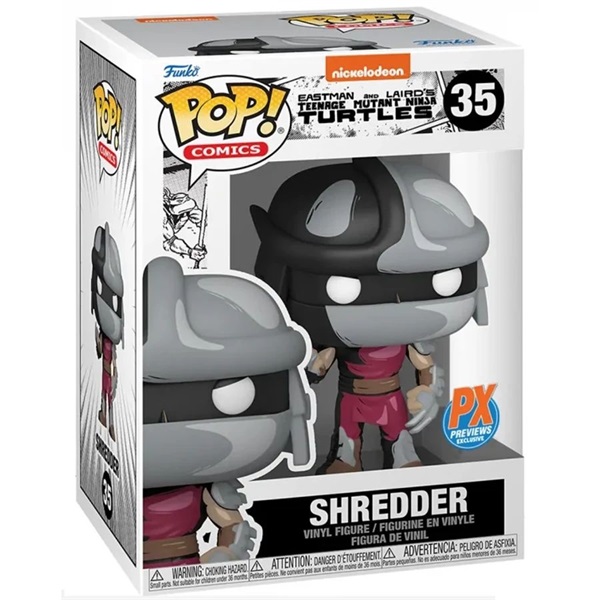 Funko Pop! Comics (35) Teenage Mutant Ninja Turtles - Shredder figura