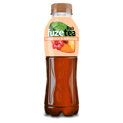 Fuzetea őszibarack-hibiszkusz tea 0,5l DRS egyutas visszaváltási díjas üdítőital