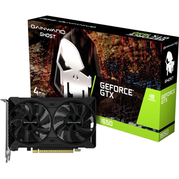 GAINWARD GeForce GTX1650 D6 Ghost nVidia 4GB GDDR6 128bit PCIe videokártya