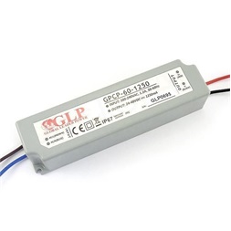 GLP GPCP-60-1250 58.8W 24~47V 1250mA IP67 LED tápegység