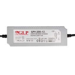 GLP GPV-200-12 200W 12V 8.3A IP67 LED tápegység