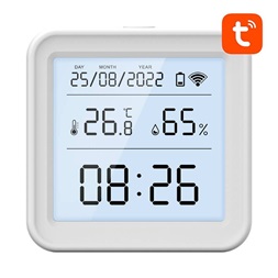 GOSUND S6 Intelligens hőmérséklet- és páratartalom-érzékelő Wi-Fi (LCD kijelző, háttérvilágítás)