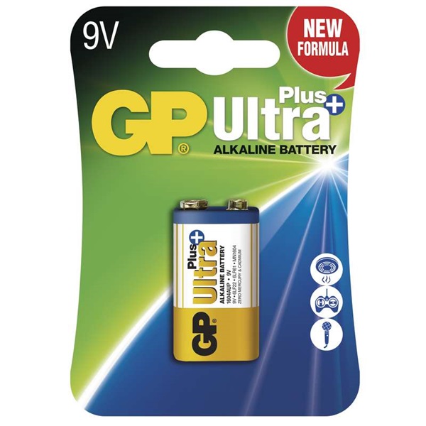 GP Ultra Plus 9V (6LF22) elem 1db/bliszter