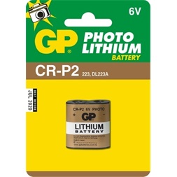 GP CR-P2 (EL223AP, DL223A) Lithium fotó elem