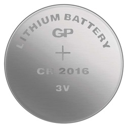 GP CR2016 lítium gombelem 2db/bliszter