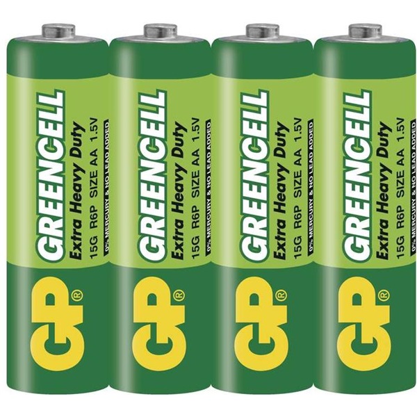 GP Greencell AA (LR06) ceruza elem 4db/zsugor