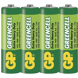 GP Greencell AA (LR06) ceruza elem 4db/zsugor