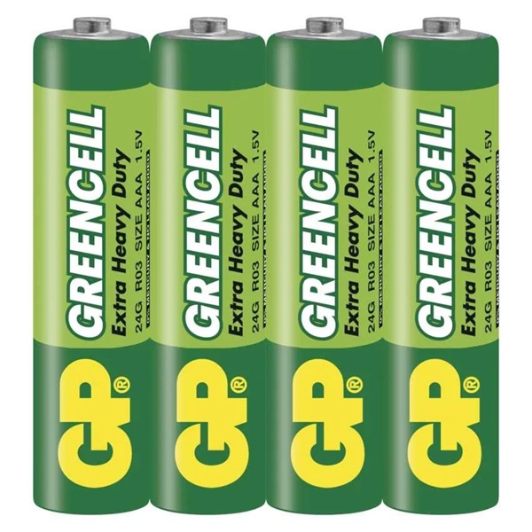 GP Greencell elem R03 4SH AAA 4db/bliszter