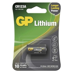 GP Lítium elem CR123A 1db/bliszter