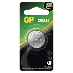 GP Lítium gombelem CR2320 1db/bliszter