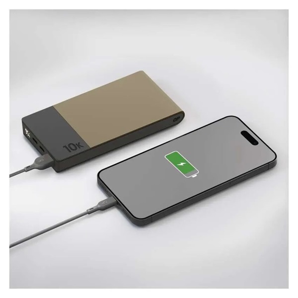 GP M2+ Series 10000mAh 22,5W bézs power bank