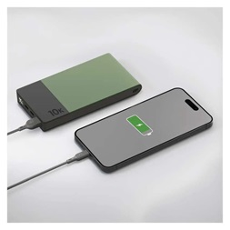 GP M2+ Series 10000mAh 22,5W zöld power bank