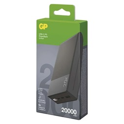 GP M2+ Series 20000mAh 22,5W szürke power bank