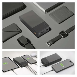 GP M2+ Series 20000mAh 22,5W szürke power bank