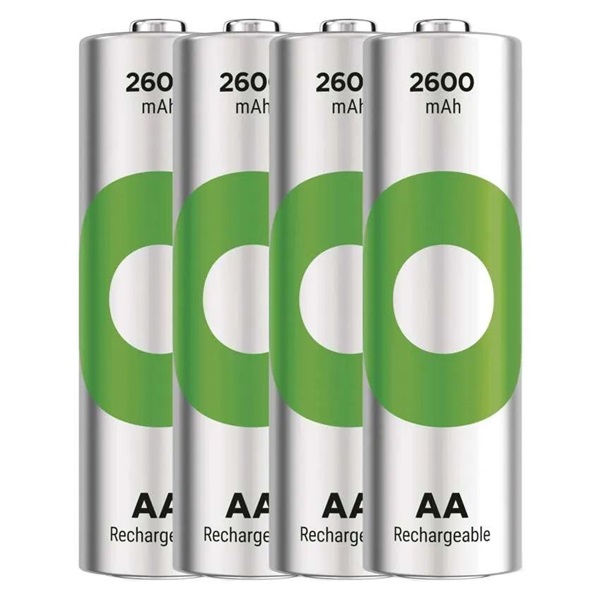 GP ReCyko NiMH Akkumulátor HR6 (AA) 2600mAh 4db