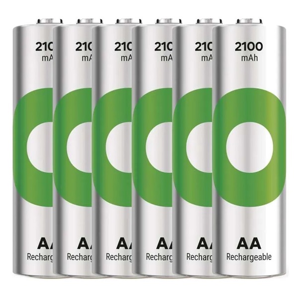 GP ReCyko NiMH akkumulátor HR6 (AA) 2100mAh 6db