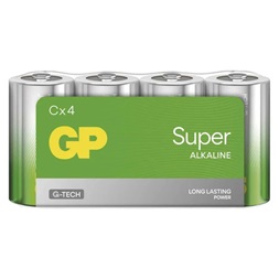 GP Super alkáli elem C 4db/bliszter