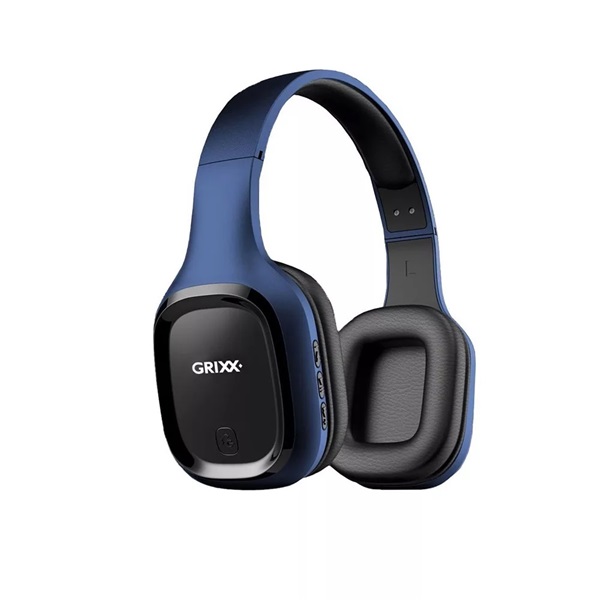 GRIXX OPTIMUM - Ultra könnyű Bluetooth kék fejhallgató