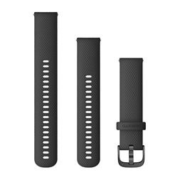 Garmin 010-12932-11 Quick Release Venu 20mm fekete/szürke szilikon óraszíj