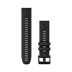 Garmin 22mm quick fit fekete szilikon óraszíj