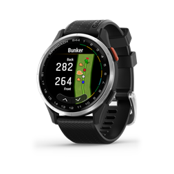 Garmin Approach S44 ezüst fekete okosóra