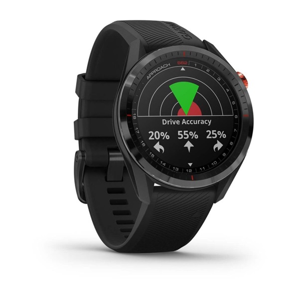 Garmin Approach S62 fekete okosóra + 3 db CT10 golfütő jeladó