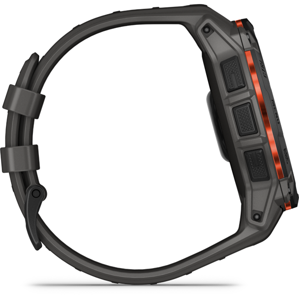 Garmin Instinct 3 fekete sötétszürke szíjjal okosóra