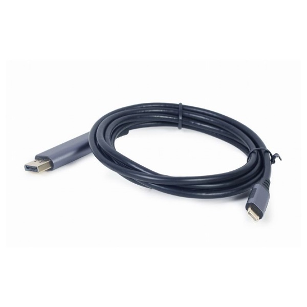 Gembird CC-USB3C-DPF-01-6 1,8m USB C - DisplayPort szürke adapter