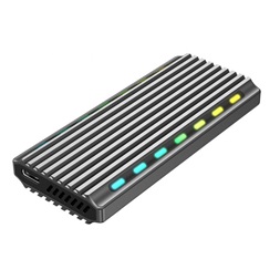 Gembird EE2280-U3C-03 USB 3.1 NVMe M2 fekete ház