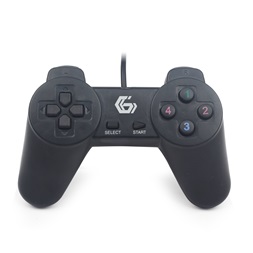 Gembird JPD-UB-01 fekete gamepad