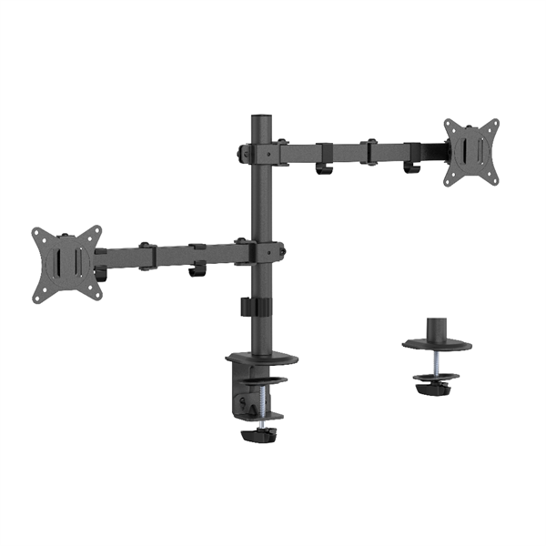 Gembird MA-D2-03 17"-32" kétkaros asztali monitor tartó konzol