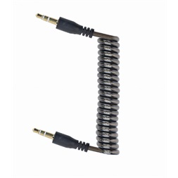 Gembird audio spirál kábel Jack 3.5mm apa/Jack 3.5mm apa, 1.8m