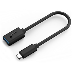 Genius ACC-C2AC USB - Type-C fekete adapter