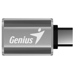 Genius ACC-C2A USB-C/USB A szürke adapter