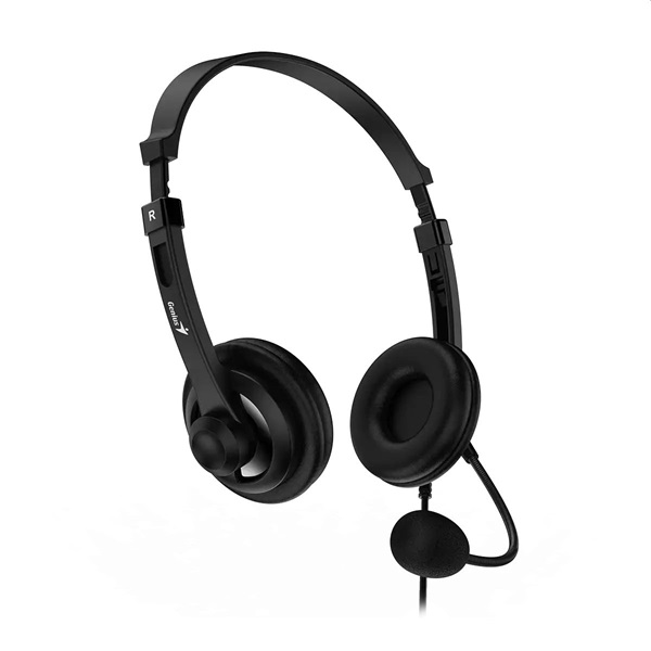 Genius HS-230U USB-C vezetékes fekete headset