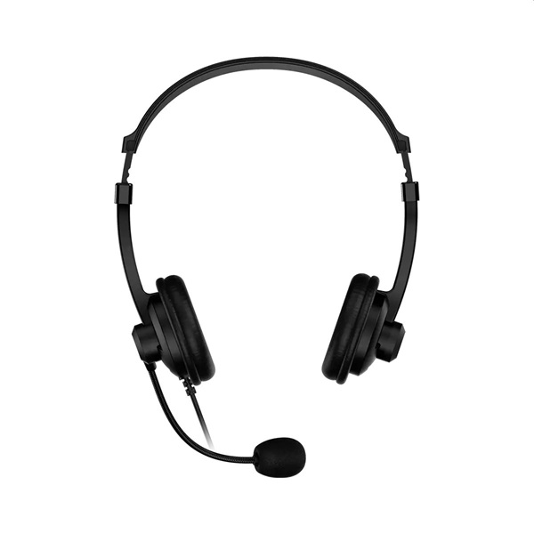 Genius HS-230U USB-C vezetékes fekete headset