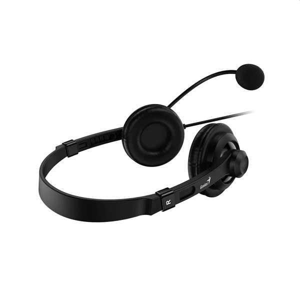 Genius HS-230U USB-C vezetékes fekete headset