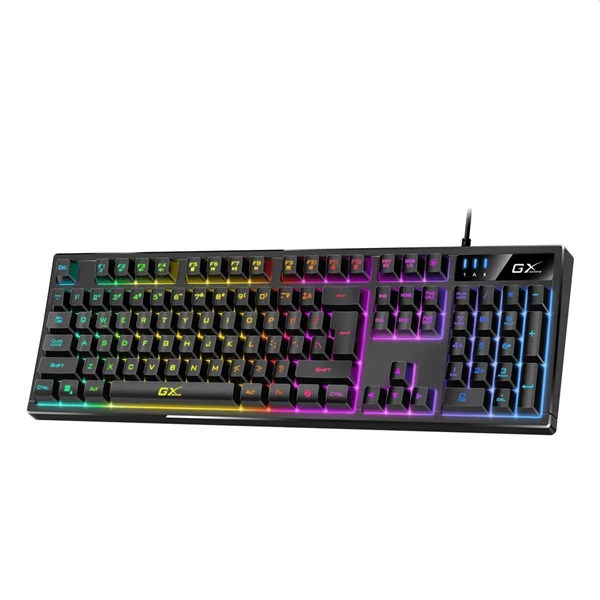 Genius Scorpion K7 HUN RGB/AI fekete vezetékes gamer billentyűzet