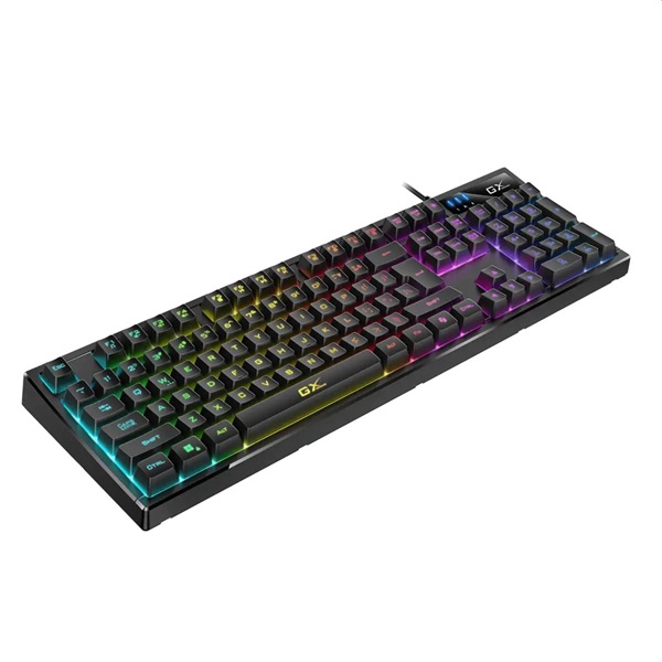 Genius Scorpion K7 HUN RGB/AI fekete vezetékes gamer billentyűzet