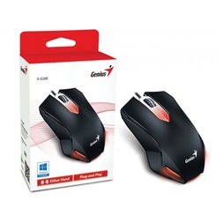 Genius X-G200 USB fekete gamer egér