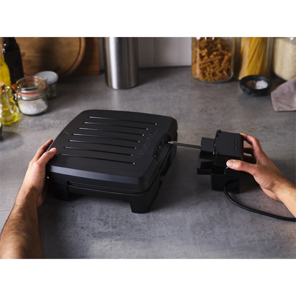 George Foreman 28310-56/GF Immersa Grill Medium fekete kontaktgrill