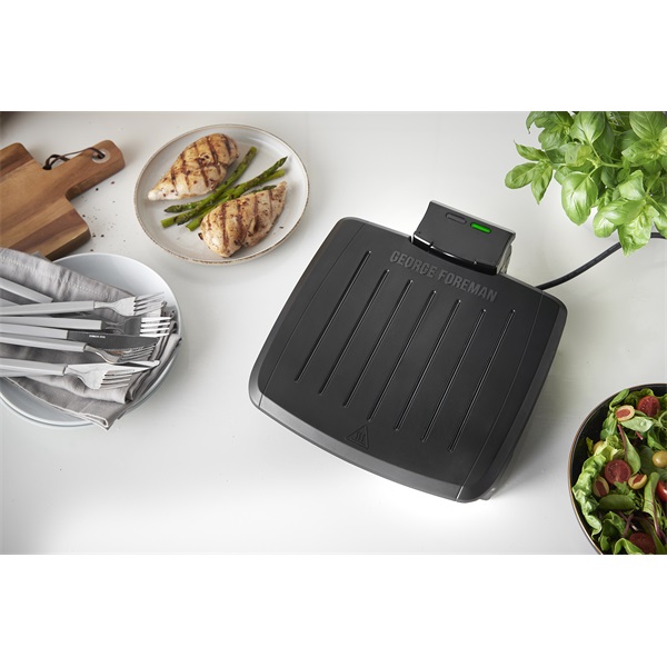 George Foreman 28310-56/GF Immersa Grill Medium fekete kontaktgrill