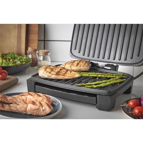 George Foreman 28310-56/GF Immersa Grill Medium fekete kontaktgrill