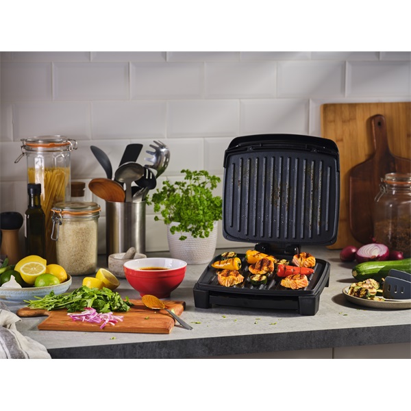 George Foreman 28310-56/GF Immersa Grill Medium fekete kontaktgrill