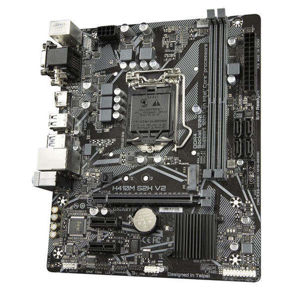 Gigabyte H410M S2H V2 Intel H410M LGA1200 mATX alaplap