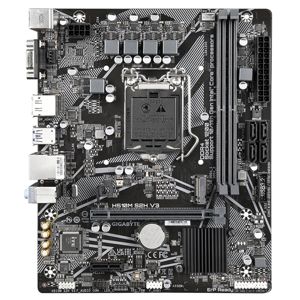 Gigabyte H510M S2H V3 Intel H510 LGA1200 mATX alaplap